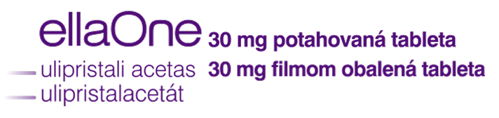 ellaOne 30 mg
potahovaná tableta • Ulipristali acetas
filmom obalená tableta • Ulipristalacetát