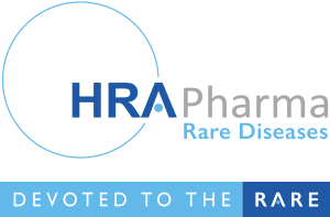 HRA Pharma Rare diseases logo, devoted to the rare
